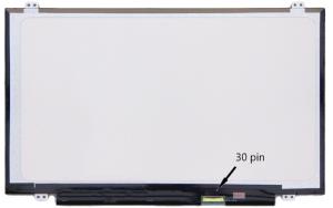 Dalle LCD 14.0" LED Slim EDP 30 pins Mat 1366x768 ConDroite FixHB