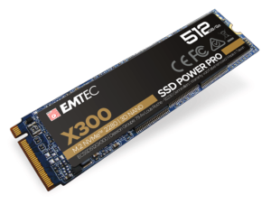 SSD EMTEC Power Pro X300 500 Go M.2 NVMe Gen3 2200Mo/s
