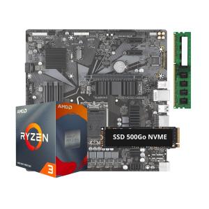 Pack à Assembler AMD TURBO RYZEN 3