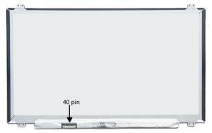 Dalle LCD 17.3" LED 3840x2160 U4K Slim EDP40 pin ConGche Mate