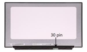 Dalle LCD 17.3" LED 1920x1080 IPS Slim Collée 390mm EDP 30 pin