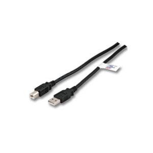 CABU Cordon USB 2.0 A-B M / M Noir - 3 m pour imprimante
