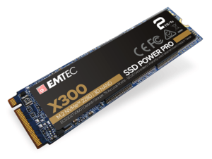 HDSSD EMTEC Power Pro X300 2To M.2 NVMe Gen3 2500Mo/s
