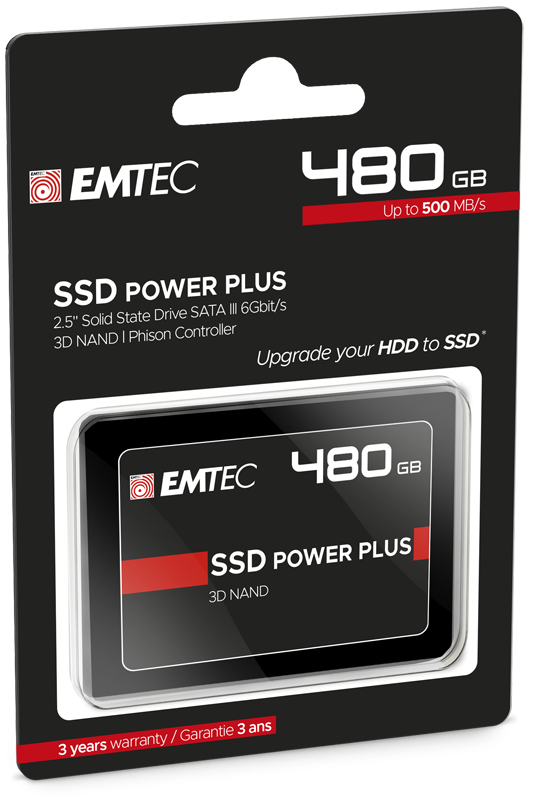 HDSSD EMTEC X150 960 Go 2.5 SATA3 ECSSD960GX150