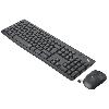 CLAVIER SOURIS Logitech MK295 Silent USB sans fil noir Retail