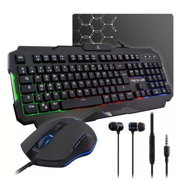 Clavier Souris Tapis G-LAB Combo Helium Full RGB 