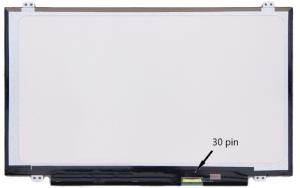 Dalle LCD 14.0" LED Slim EDP 30 pins Mat 1366x768 L315mm FixHB N140BGA-EA4