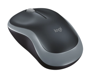 SOURIS Logitech M185 Sans fil USB Noir/Gris