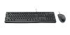 CLAVIER SOURIS Logitech MK120 USB Filaire Noir