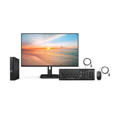 Bundle Reconditionné Dell OptiPlex 7060 Micro - I3-8100T + Moniteur 24" + cable + clavier/souris