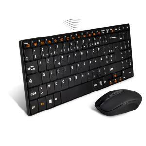 CLAVIER SOURIS Advance sans fil Ultra plat CLS-SLIM-BK