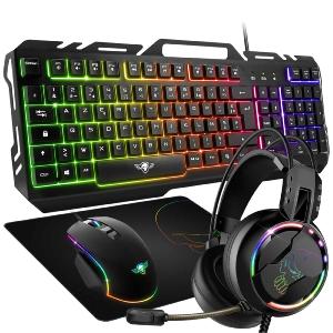 Clavier Souris Casque Tapis Spirit Of Gamer RGB PRO-MKH5