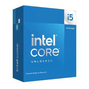 Processeur CPU INTEL Core I5-14600KF 3.5G/14c/20t/24Mo Raptor Lake socket 1700 sans GPU  TRAY