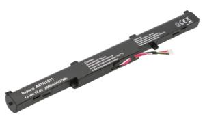 XBAT Batterie Li-Ionpour Asus 2600mAh 15V A41N1501 noir