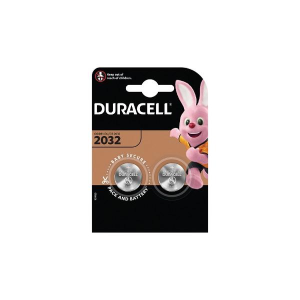 Pile Lithium CMOS Duracell 3V Blister de 2 E-CR2032