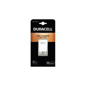 ZCHA Chargeur blanc USB 5V/1A 5W DURACELL