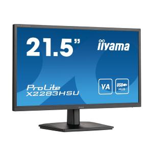 Moniteur IIYAMA 22" X2283HSU-B1 ProLite HP2x2W 1ms 75Hz HDMI/DisP