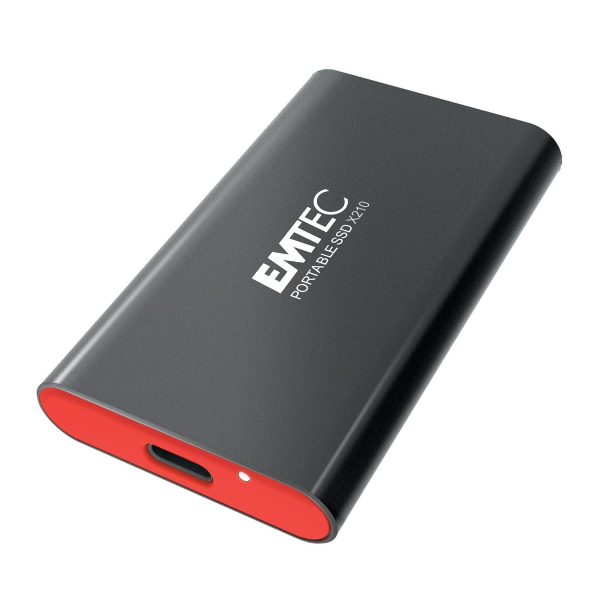 HDEE EMTEC SSD Externe Elite X210 1To 500Mo/s USB C ou A(dont Taxes 6.00