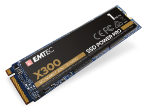 SSD EMTEC Power Pro X300 1To M.2 NVMe Gen3 3300Mo/s