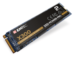 HDSSD EMTEC Power Pro X300 2To M.2 NVMe Gen3 3300Mo/s