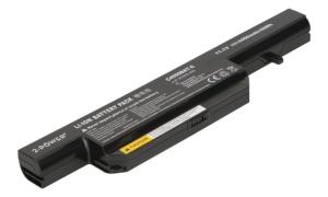 XBAT Batterie Li-Ion pour CLEVO 2600mAh 14.8V C4500BAT-6 noir