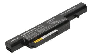 Batterie Li-Ion pour CLEVO 4400mAh 11.1V C5505 noir