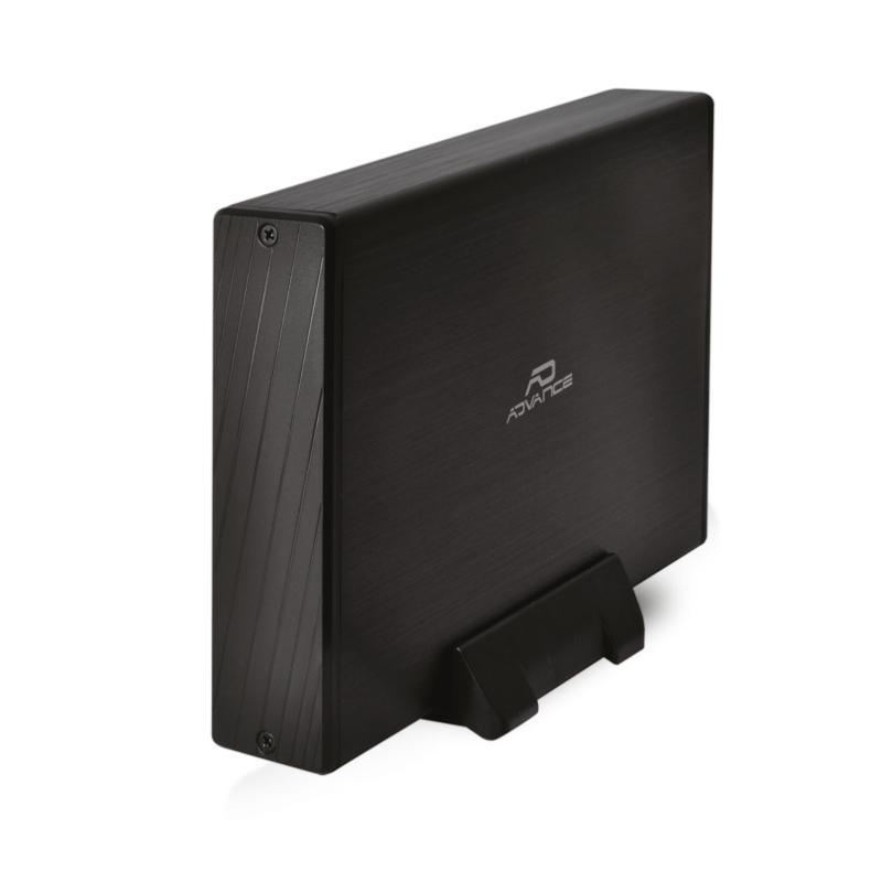 Boitier externe Advance VELOCITY DISK SSD/HD 3.5 SATA - USB 3.0 Noir Alu