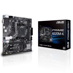 Carte Mère Asus PRIME A520M-K M.2/2xDDR4600/VGA/HDMI AM4 MicroATX