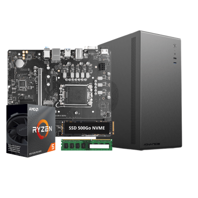 Pack à Assembler AMD TOTAL TURBO RYZEN 5 3400