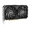 Carte Graphique MSI RTX 4060TI VENTUS 2X Black 8GoOC DDR6 128bits ventilox2 HDMI/3xDisp