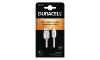 ZCAB Cable blanc pour Mobiles et Tablettes USB type C 1 m DURACELL