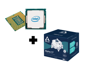 CPUINTEL Core I3-12100 3.3G/4c/8t/12Mo LGA1700 Tray + Ventirad Arctic Alpine 17