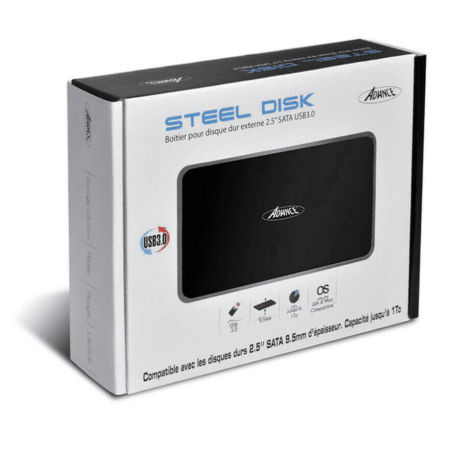 Boitier disque dur externe SATA 2,5