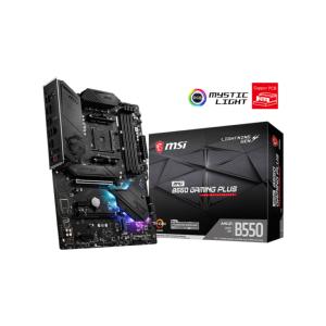 Carte Mère MSI MPG B550 GAMING PLUS 2xM.2/4x DDR4 4800/HDMI/DisplayPort Socket AM4