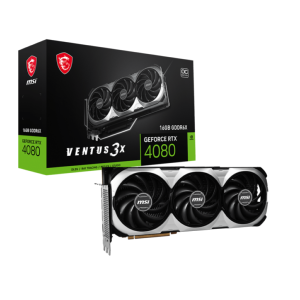 CVMsi RTX 4080 VENTUS 3X OC 16GoDDR6X 256bits ventilox3 HDMI/3xDisp LHR