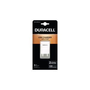 ZCHA Chargeur blanc USB Fast Charge 5V/2.4A 12W DURACELL